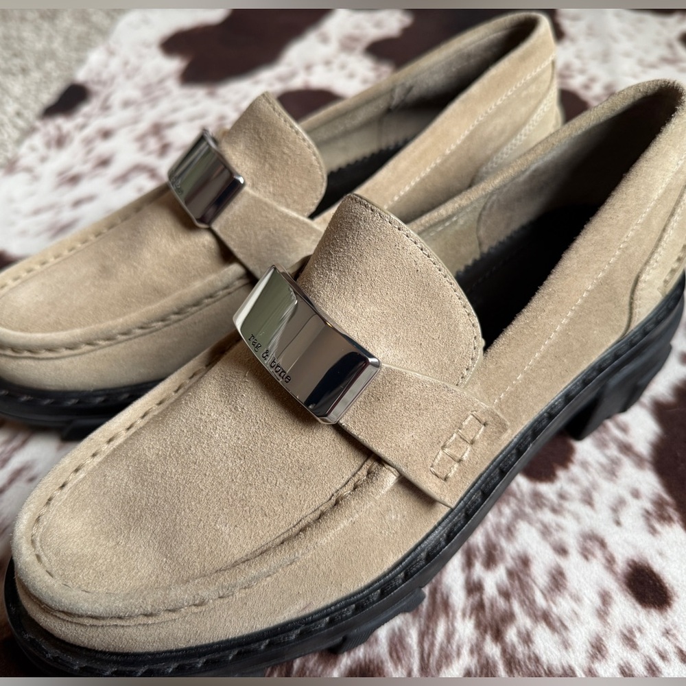 Rag & Bone Tan Suede Loafer Size 37.5